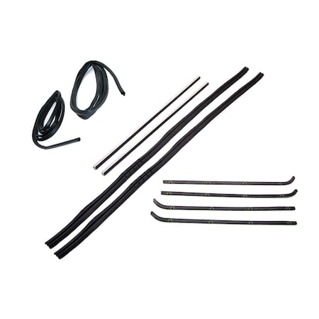 Fairchild Industries Kg1005-10 - 1964-1966 Chevrolet C/K Truck Belt, Channel, Seal Kit KG1005-10